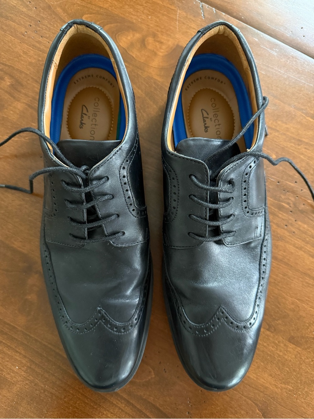 Clarks Men’s Oxford Dress Shoes Black Size 11